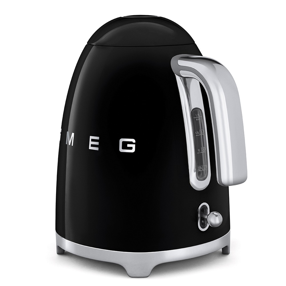 Bollitore elettrico Nero SMEG anni '50 Smeg KLF03BLEU - Arte & Forma